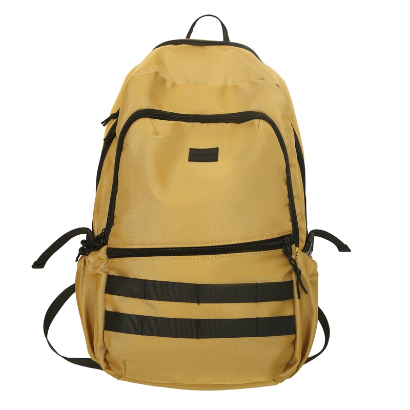 New backpack men's trendy brand college student schoolbag female high school student leisure travel computer backpack large