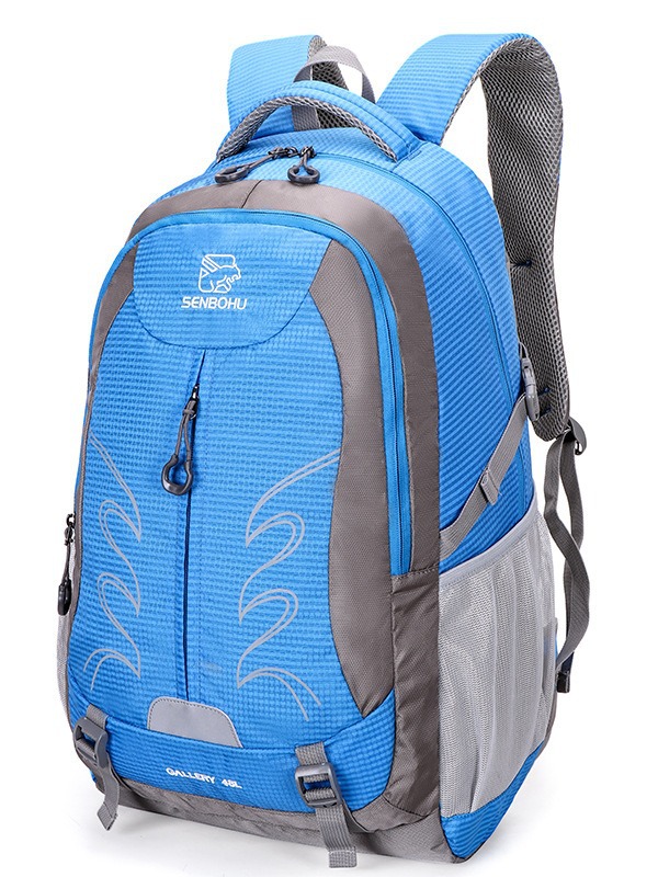 High quality nylon waterproof travel backpacks large-capacity camping hiking sport backpacks men outdoor mountaineering backpack