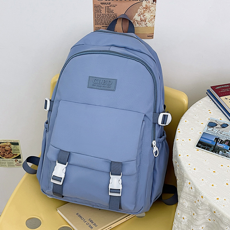 Korea Style Fashion OEM waterproof Nylon Cute School Backpack Travel casual backpack for college student