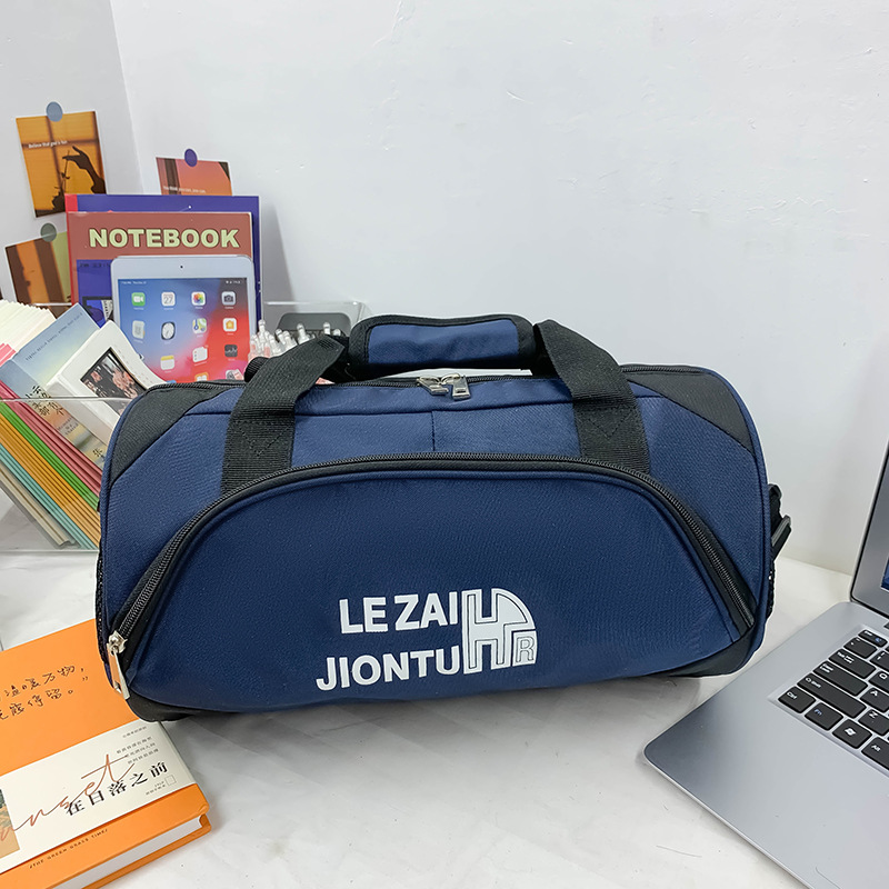 Custom Logo Fitness Bags Travel Luggage Duffel Bagpack Gym Sport Bag With Shoe Compartment